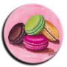 Aimant rond 4 - Macaron - 45mm