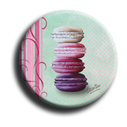 Aimant rond 62 - Macaron - 45mm