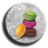 Aimant rond 64 - Macaron - 45mm