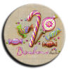 Badge rond 14 - Bonbon - 25mm