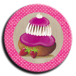 Badge rond 16 - Religieuse...