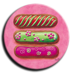 Badge rond 11 - Eclair - 25mm