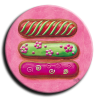 Badge rond 11 - Eclair - 25mm