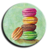 Badge rond 3 - Macaron - 25mm