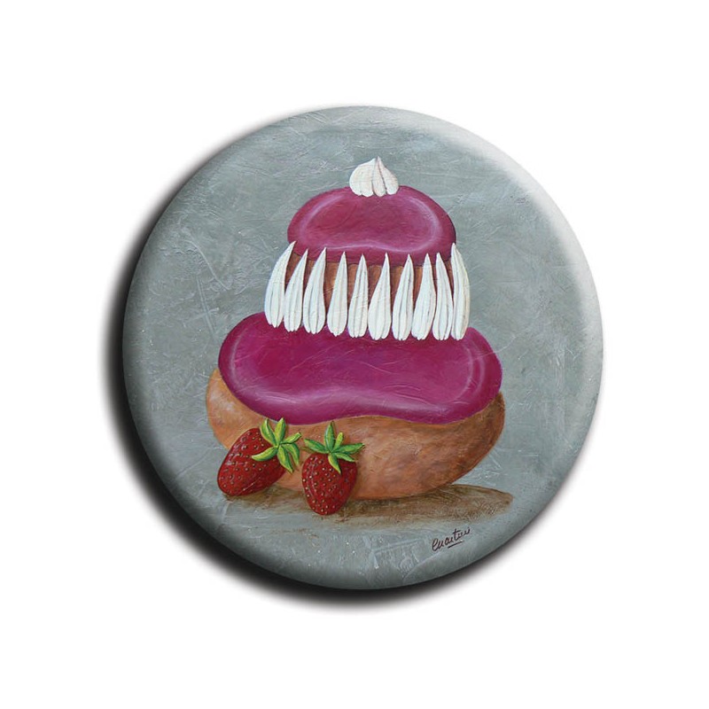 Badge rond 36 - Religieuse - 25mm