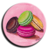 Badge rond 4 - Macaron - 25mm