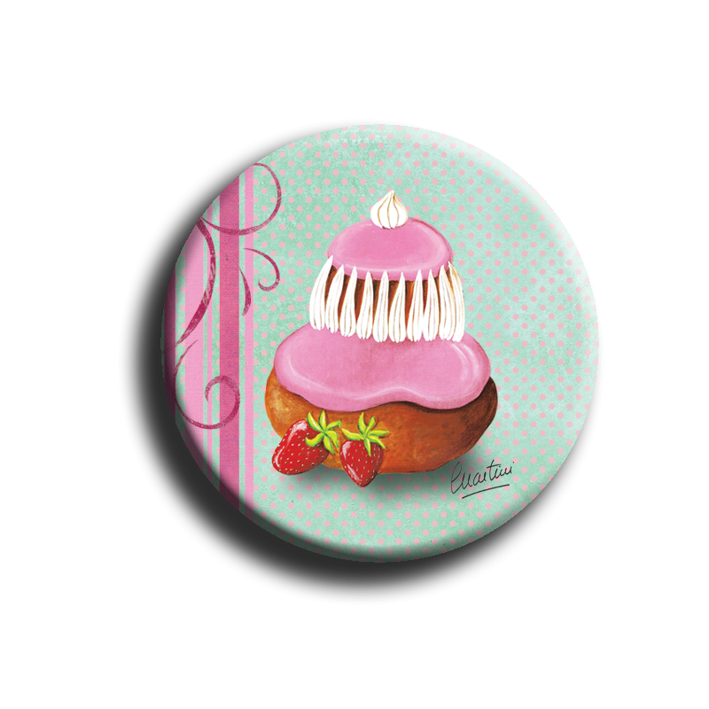 Badge rond 63 - Religieuse - 25mm