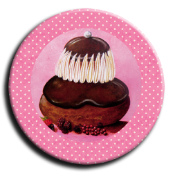 Badge rond 9 - Religieuse - 25mm