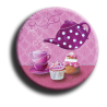 Badge rond 68 - Gourmandises - 25mm