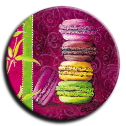 Badge rond 6 - Macaron - 25mm