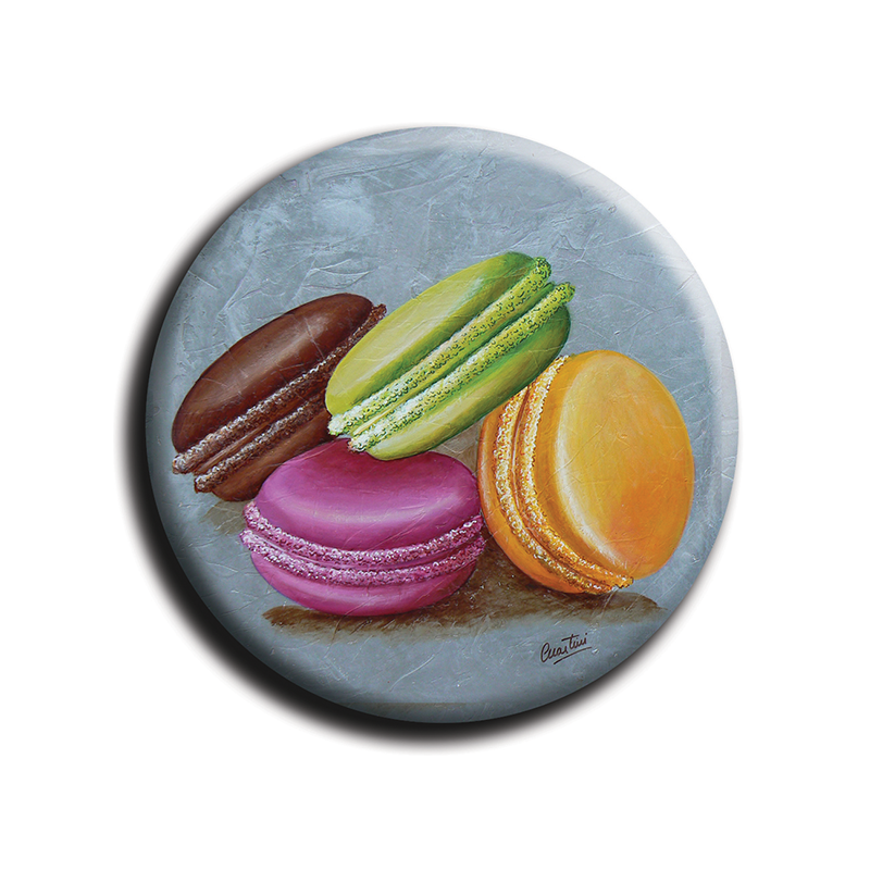 Badge rond 30 - Macaron - 45mm