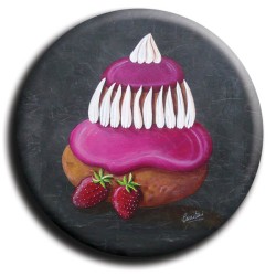Badge rond 35 - Religieuse - 45mm
