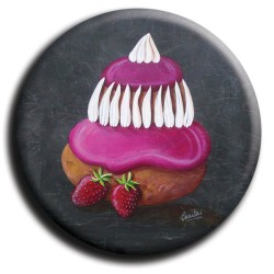 Badge rond 35 - Religieuse...