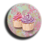 Badge rond 61 - Cupcake - 45mm