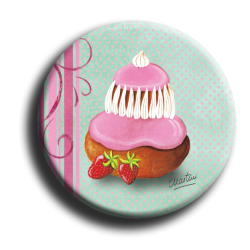 Badge rond 63 - Religieuse - 45mm