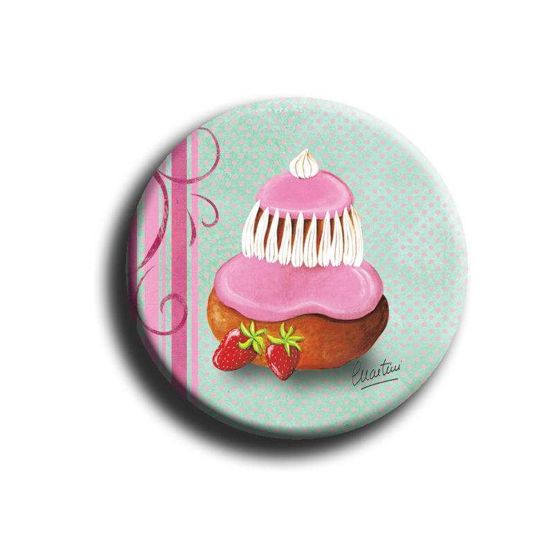 Badge rond 63 - Religieuse - 45mm