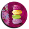 Badge rond 7 - Macaron - 45mm