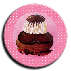 Badge rond 9 - Religieuse - 45mm