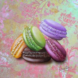 Carte macaron 60