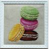 Kit de broderie Macaron n°3