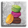 Aimant carré Macaron 64