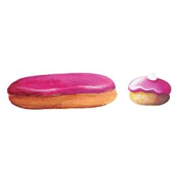 Transfert éclair et chou rose - petit