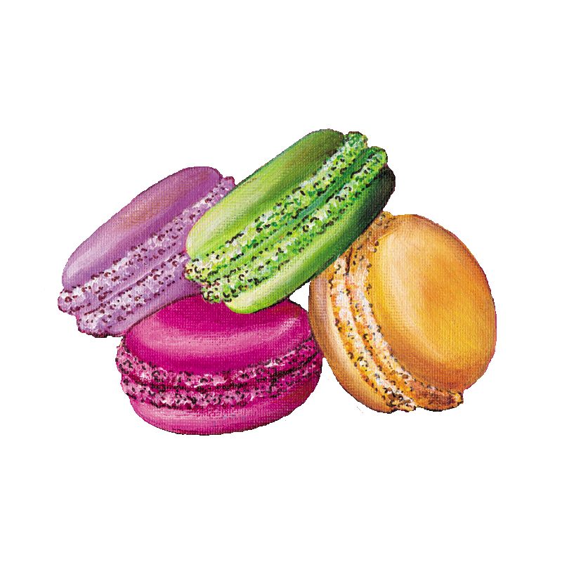 Transfert macaron 4 - petit