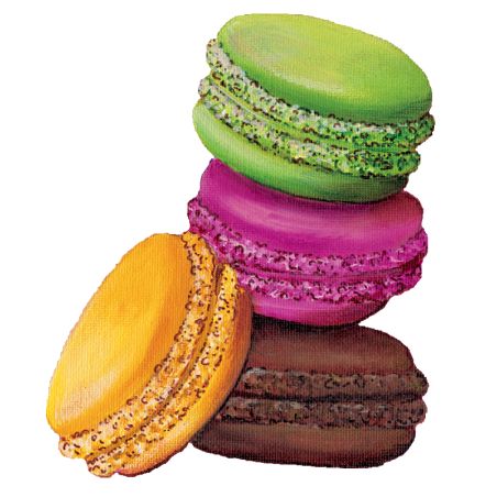 Transfert macaron 1 - grand