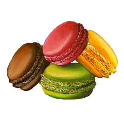 Transfert macaron 3 - grand