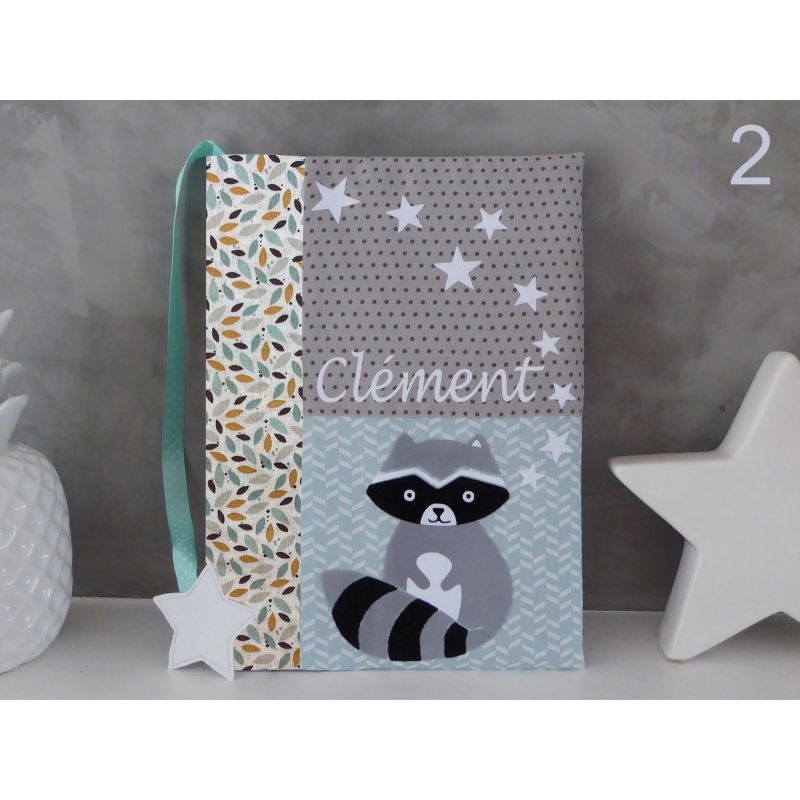 Carnet de santé Raton Laveur- Modèle 2 Carnet de santé Raton Laveur- Modèle 2