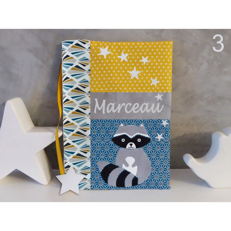 Carnet de santé Raton Laveur- Modèle 3 Carnet de santé Raton Laveur- Modèle 3