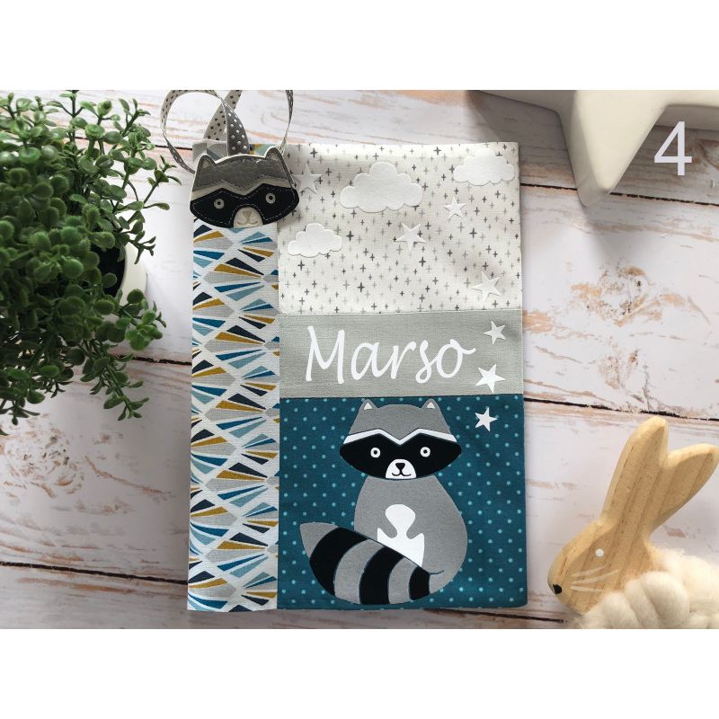Carnet de santé Raton Laveur- Modèle 4 Carnet de santé Raton Laveur- Modèle 4