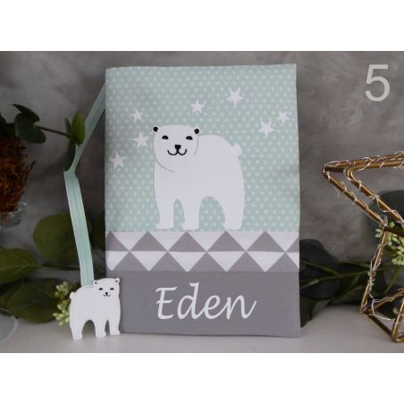 Carnet de santé Ours blanc - Modèle 5
