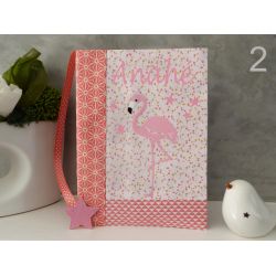 Carnet de santé Flamant Rose - Modèle 2