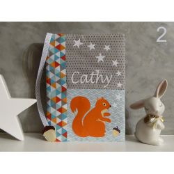 Carnet de santé Ecureuil - Modèle 2