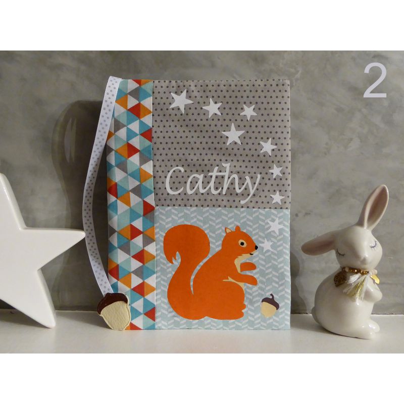 Carnet de santé Ecureuil - Modèle 2 Carnet de santé Ecureuil - Modèle 2