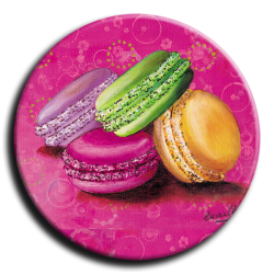Aimant Macaron - rond 5 - 38mm