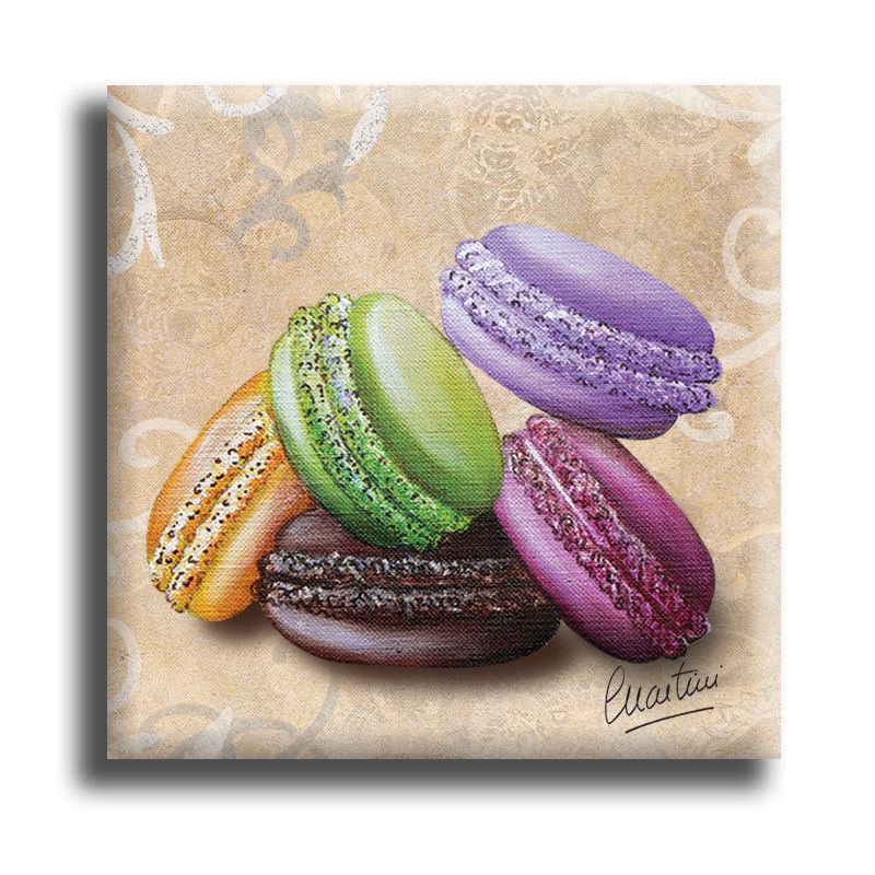 Aimant carré Macaron 101