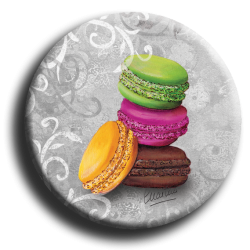 Aimant Macaron - rond 64 - 38mm