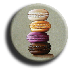 Aimant Macaron - rond 82 - 38mm