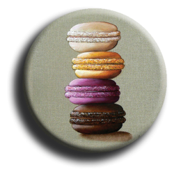 Aimant Macaron - rond 82 -...